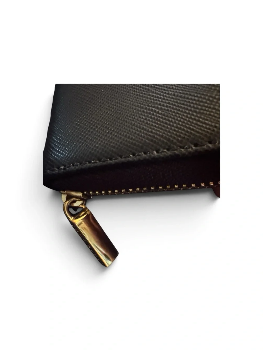 Tory Burch Black Card Case with Gold Emblem